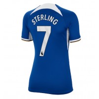 Camisa de time de futebol Chelsea Raheem Sterling #7 Replicas 1º Equipamento Feminina 2023-24 Manga Curta